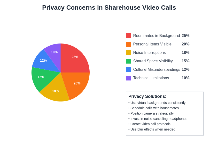 Privacy Concerns in Sharehouse Video Calls