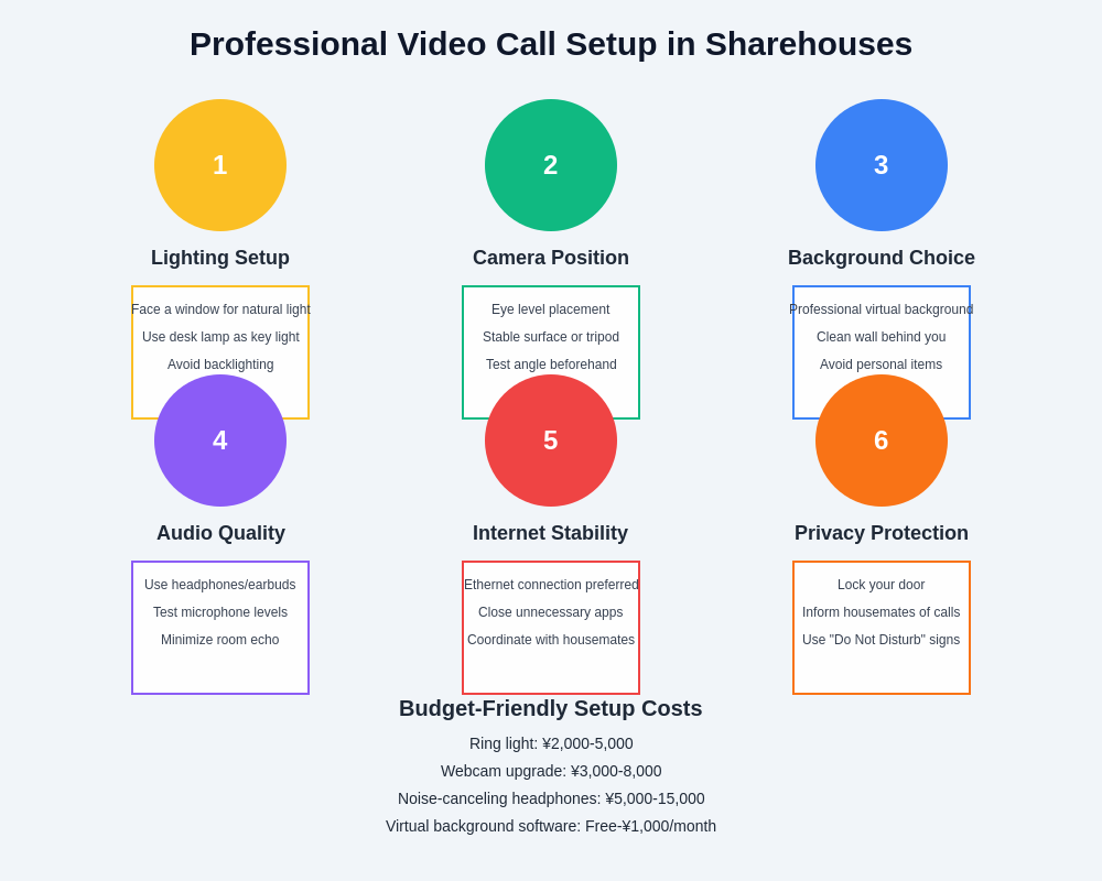 Professional Setup Guide for Sharehouses