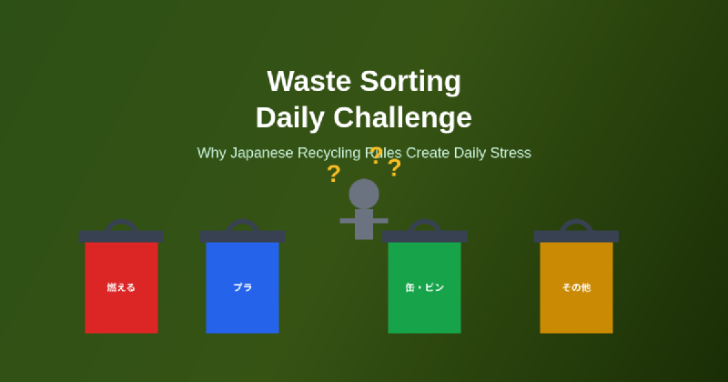 Featured image of post Why Waste Sorting Becomes Daily Challenge